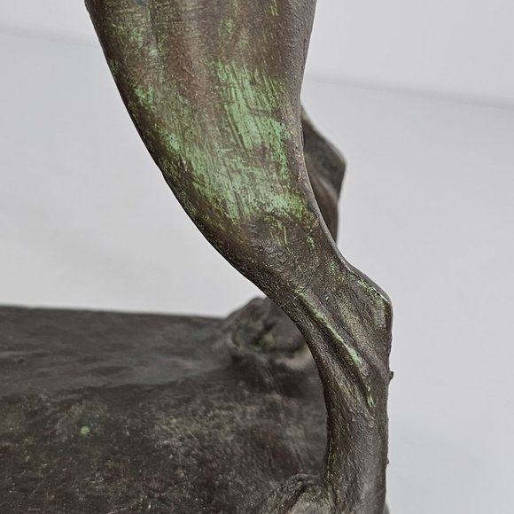 Vintage Austin Productions Boxer Dog Statue *FLAW* *Repaired* - Picture 16 of 16